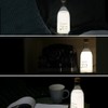 USB Rechargeable LED Bedside Lamp Milk Bottle DIY Message Night