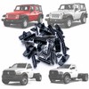 Rexka 48pcs Fender Flare & Rocker Moulding Clip 68039280AA Compatible