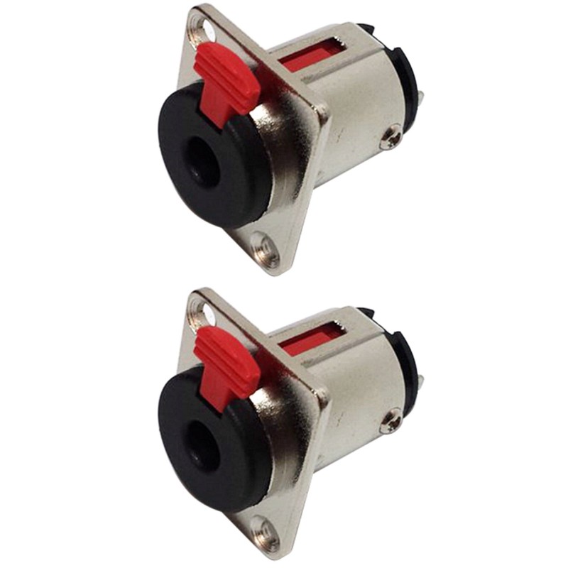 CESS 6.35mm 1/4 Inch Female Stereo TRS Audio Socket Jack