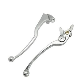 Motorcycle Replacement Brake Clutch Hand Lever for Compatible with Suzuki GSR 750 2011-2012 GSR 650 2006-2011 DL650 V-Strom 2004-2006 SFV650 Gladius 2009-2012 Polished Silver