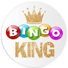 Bingo King - 3 Inch Circle Sticker 3" x 3"