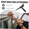 ORFOFE Compatible Right Angle Drill Attachment Screwdriver Bit Tip Holder