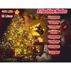 CYOVENY 400LED 6.6ft * 16 Lines Cool White Christmas Tree