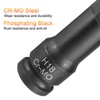 sourcing map 18mm Hex Impact Bit Socket H18 1/2" CR-MO