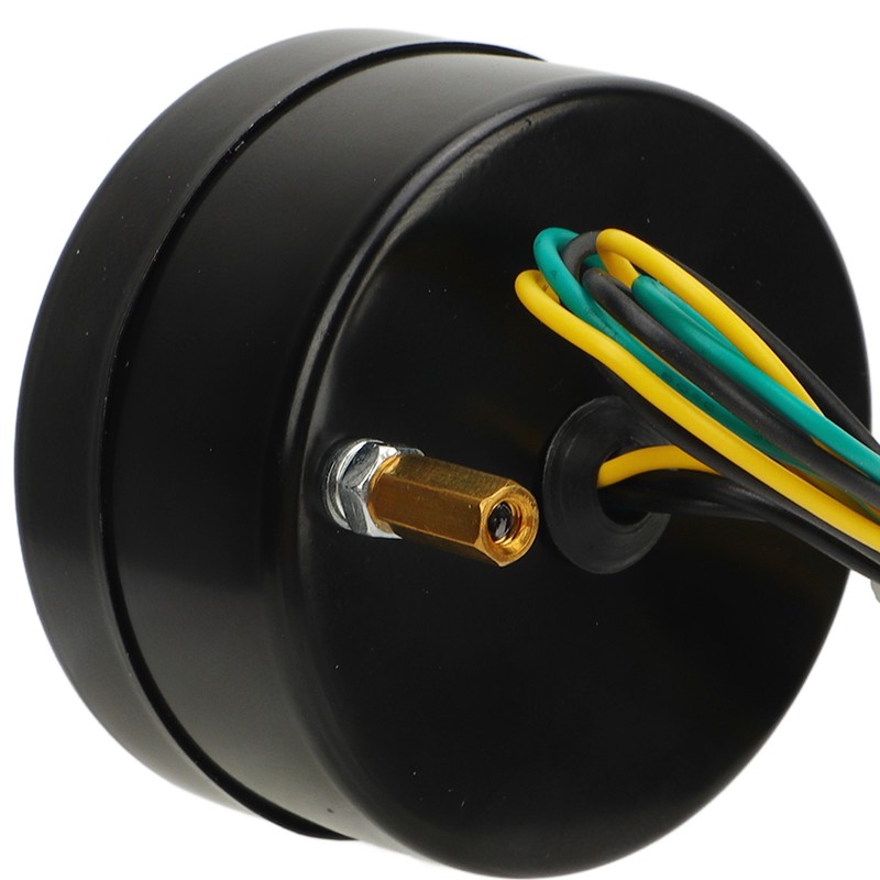Motorcycle Fuel Level Gauge 52mm Housing Diameter LED Light Display