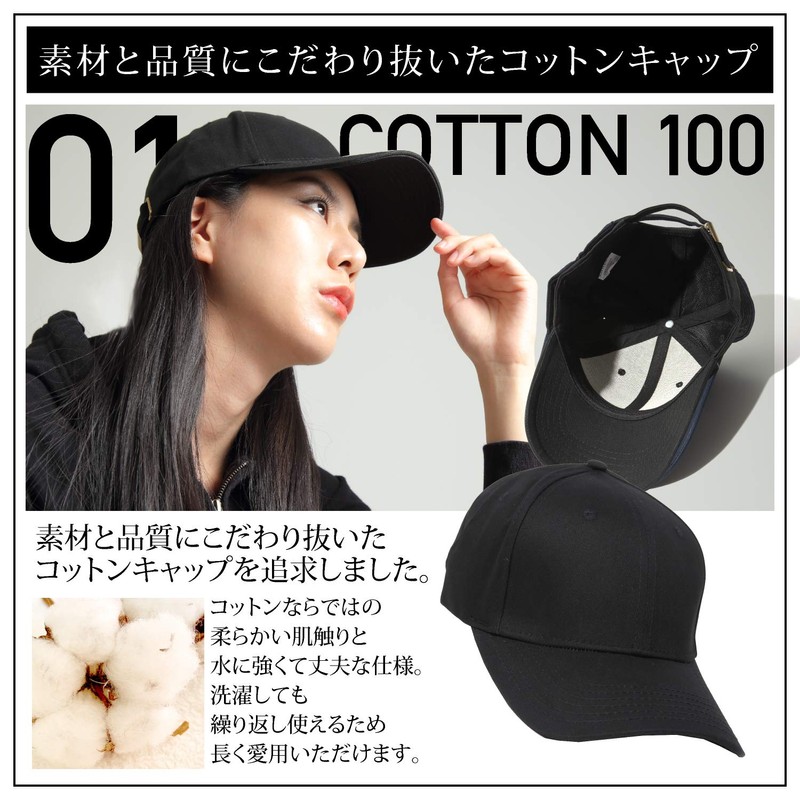 Savilman UV Protection Men's Plain Hat Cap 100% Cotton Running
