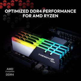G.SKILL Trident Z Neo Series DDR4 RAM (XMP) 32GB (2x16GB) 3600MT/s CL18-22-22-42 1.35V Intel AMD Desktop Computer Memory U-DIMM (F4-3600C18D-32GTZN)