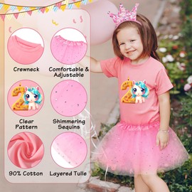 2 Year Old Birthday Gifts, for 2 Year Old Girl, Two Year Old Girl Gifts, 2 Year Old Birthday Decorations Girl, 2nd Birthday Outfit Girl