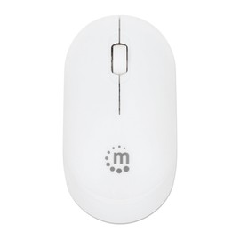 Manhattan 190152 optical mouse USB Wireless Performance III White