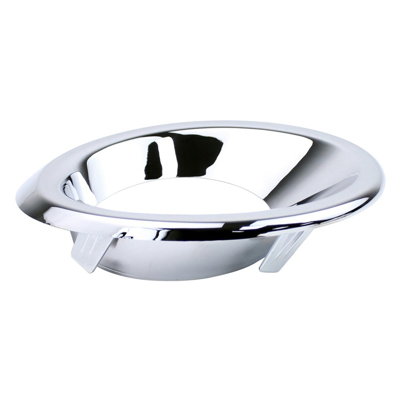 DriveFix Fog Light Cover Trim Ring Chrome Driver and Passenger