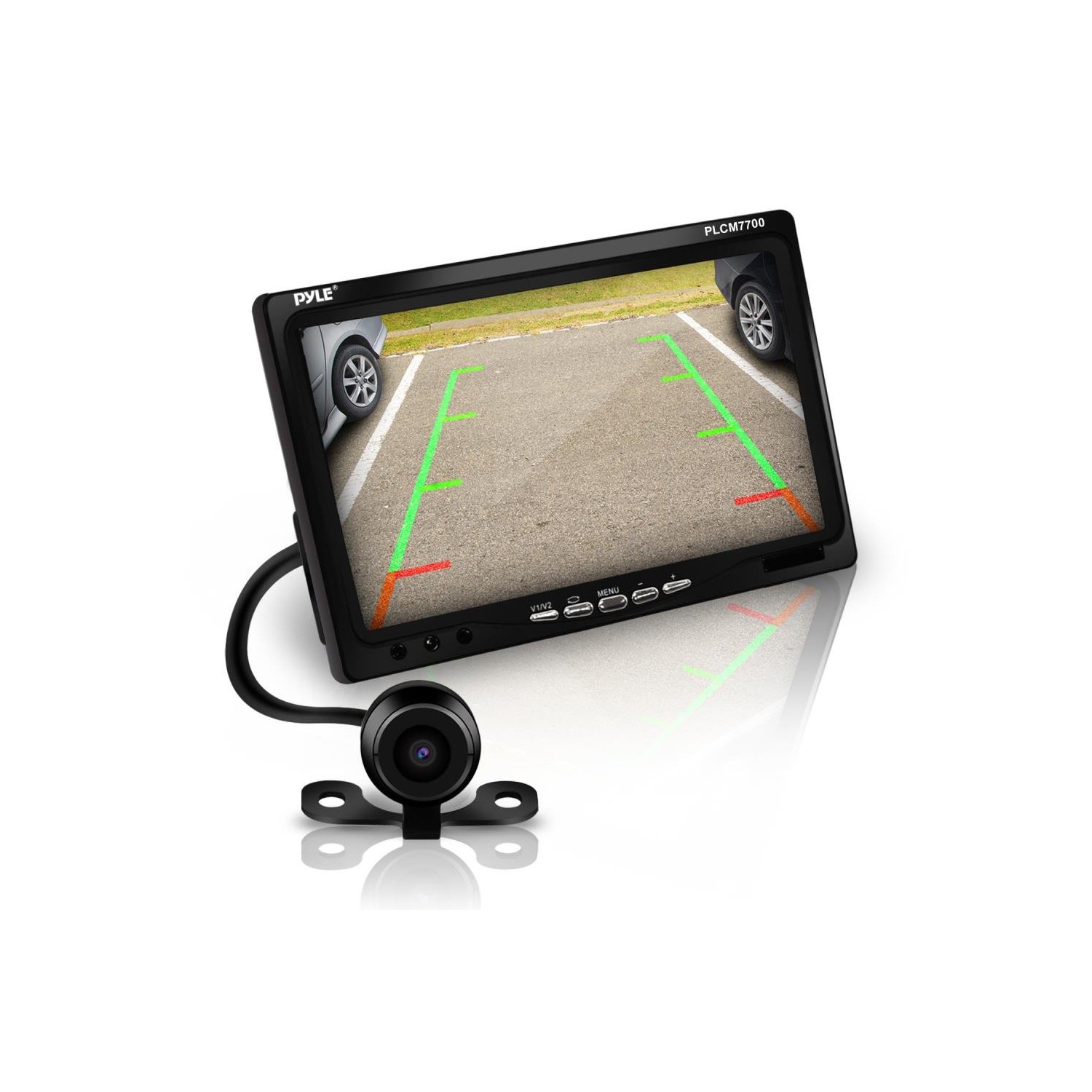Pyle Backup Rear View Car Camera Screen Monitor System - Parking ...