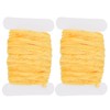 PATIKIL Chenille Fly Tying Total 10 M, 2 Pack Rayon
