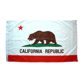 3x5 California Flag California State Flag 3 x 5 Flags with Grommets California State Flag 3x5 foot California Flags CA State Flag California Republic Flag 3x5 State of California Flag
