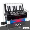 Accordion, 17 Keys Piano Accordion for Kids Students 8 Bass