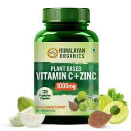Generic Generic Plant Based Vitamin C with Zinc - 120 Veg Capsules