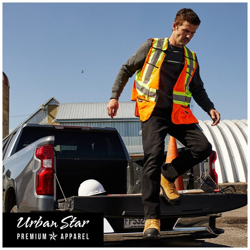 Urban Star Mens Jeans Relaxed Fit – Straight Leg Stretch