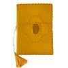 CIRCULEATHER INDIAN SUSTAINABLE RECYCLED TANNERY LEATHER HANDMADE & BOUND EMBOSSED