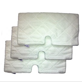 Shark Steam Mop Replacement Dedicated Microfiber Pad Set of 3