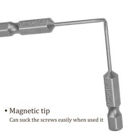 Kozelo 10 Pieces Phillips Screwdriver Bit - [2 Inch x H1/4 x 1.6 mm x PH00] Hexagonal Shaft Magnetic Cross Batch Head for Pneumatics or Electricity Tool Use S2 Steel