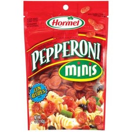 Hormel, Pepperoni Minis, 5oz Bag (Pack of 4)