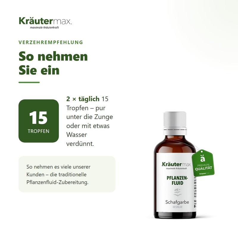 Yarrow Drops | Yarrow Plant Fluid as an Ideal Addition