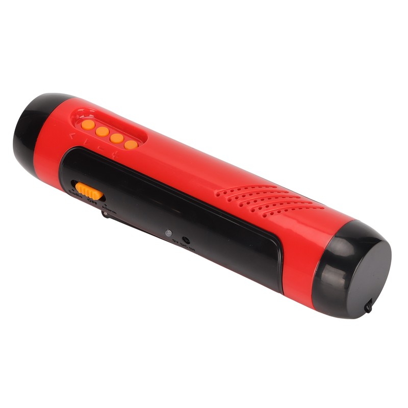 JX‑502 Emergency Flashlight 3W Strong Light LED Hand Crank Flashlight
