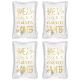 Hand Warmer, Pocket Warmer, Reusable Hand Warmer, Children's Kink, Set of 4 for Cold Days and for Office/On the Go, Pocket Heating Pad, Gift for Children, Women, Men