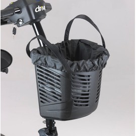 Ducksback Waterproof Bag/Liner and Cover for a Mobility Scooter Front Basket Practical for Carrying and Keeping Dry Your Shopping and Other Items. Fluorescent