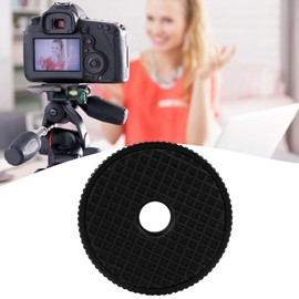 1/4 Inch Camera Aluminum Alloy Female Thumb Wheel 26 x 6.5mm Camera Lock Nut Adapter for Camera to Microphone Tripod Connecting