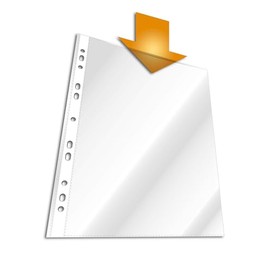 Durable 267319 brochure covers (A4 Business, 0.05 mm) 40 pieces crystal clear