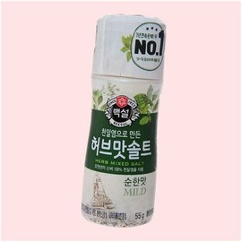 씨제이 천일염허브맛솔트(순) 4508960 CJ CheilJedang Herbal Flavored Sea Salt (Pure) 4508960
