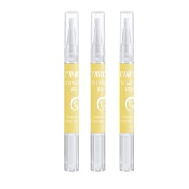Teeth Whitening Pen, Set of 3, Teeth Whitening Pen with Whitening Effect, Purple Serum Against Yellow Discolouration
