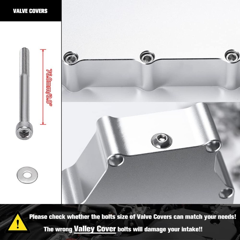 PTNHZ LS LS1 LS6 Stainless Steel Engine Bolt Kit Bolts