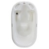 EuroBath 2-Stage Baby Bath Tub, White - Large, Long Lasting