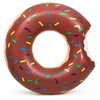 Donut Inflatable Pool Float for Summer Fun – PVC Swimming