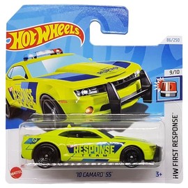 Hot Wheels - ´10 Camaro SS - HW First Response 9/10 - HTB63 - Short Card - Emergency Vehicle - GM - Mattel 2024-1:64