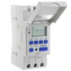Shopcorp Programmable Timer Relay, HD Display, High Precision, Smart Chip,