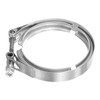 sourcing map 4" V Band Clamp 304 Stainless Steel for