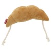 Petio Croissant Dog Toy, Sticky Bakery
