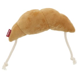 Petio Croissant Dog Toy, Sticky Bakery