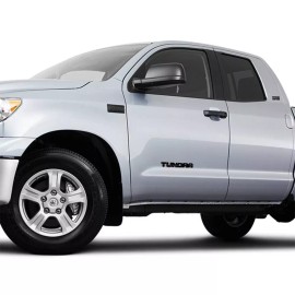 Unbranded 2007-2013 Blackout Emblem Overlay Kit Set For Tundra SR5 V8 4X4 Nameplate Cover