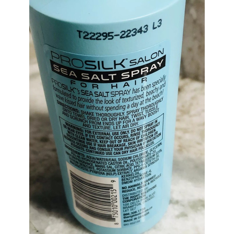 Pro Silk Salon Spray In Sea Salt Spray For Hair