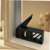 jojofuny Carpentry Combinations Square Woodworking Tool 45° 90° Limiter Easy