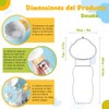 TAKAGI Botella de Agua para Perros 600 ml, Portátil, Antifugas