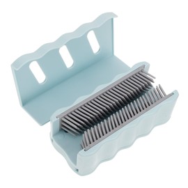 TEHAUX Shower Hair Catcher Wall Mounted Hair Collector Durable Bath Catcher for Efficient Drain Protection Flexible Design Accessories for Clogging Prevention