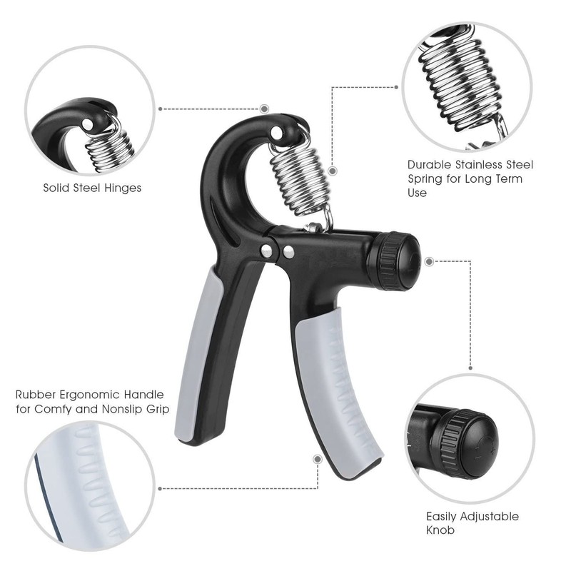 NIRVA WITH DEVICE OF WOMEN PICTURE Adjustable Hand Grip Exerciser