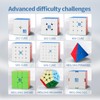 Moyu Meilong 4M 4x4 Magnetic Speed Cube, Adjustable Elasticity Magic