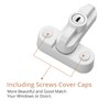 Safe Window Lock Window Locks Window Door Restrictor Sash Jammer