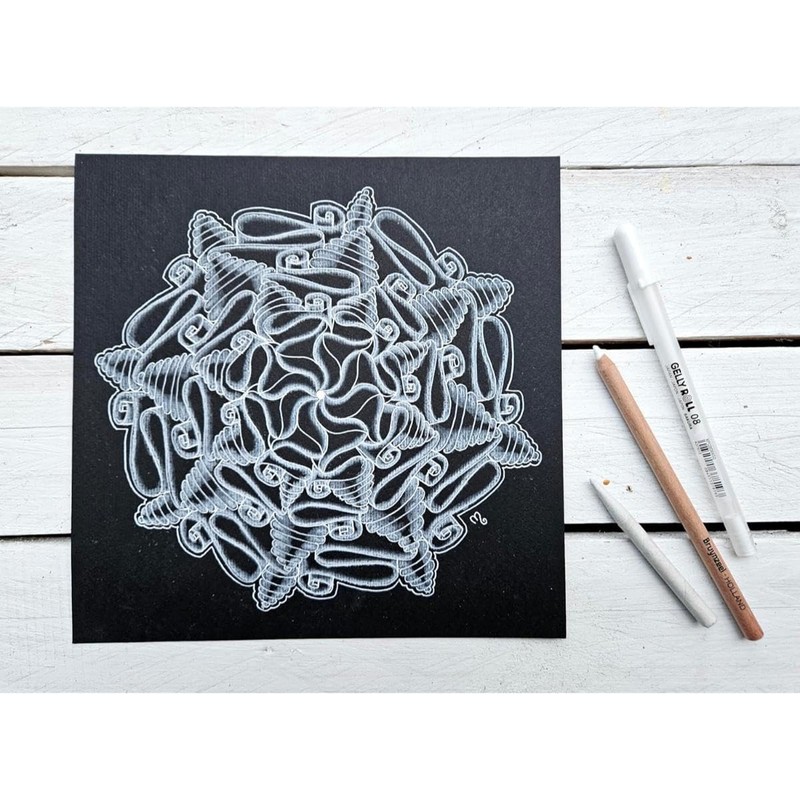 Sakura Gelly Roll Basics Pen, Ink/Plastic, White