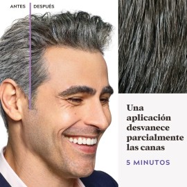 Tinte de Cabello Just for Men Control Gradual Castaño Oscuro T45 2 pack 40g cada